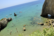 Italy, Ponza Island Stock Photography. Paradise Island Ponza, Italy.